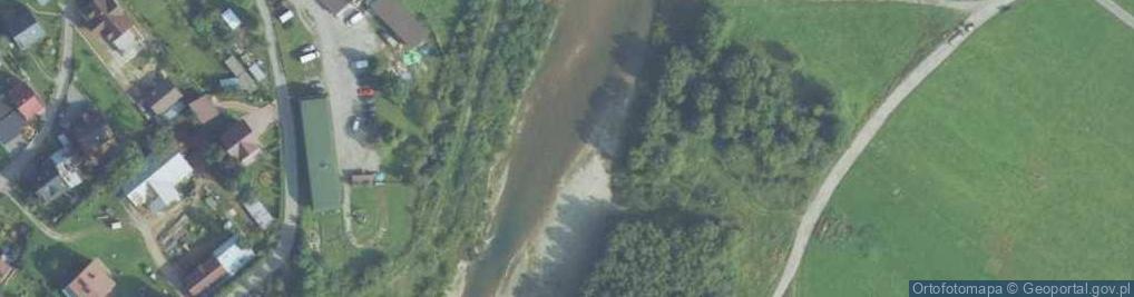 Zdjęcie satelitarne Czarny Dunajec