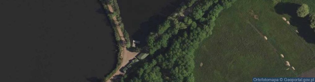 Zdjęcie satelitarne GOSŁAWICE - (łowisko komercyjne)