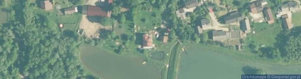 Zdjęcie satelitarne Łowisko Stryszów
