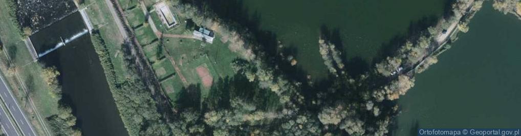 Zdjęcie satelitarne Ochaby - Łowisko komercyjne