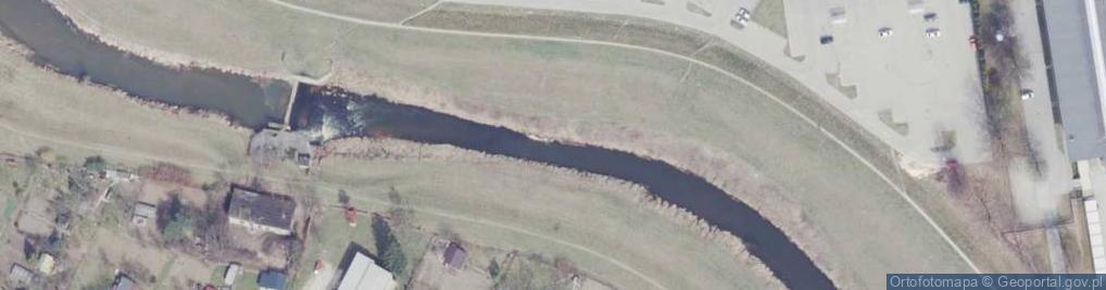 Zdjęcie satelitarne Rzeka Kamienna - PZW