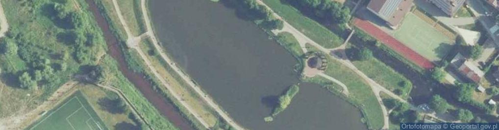 Zdjęcie satelitarne Staszów - NAD CZARNĄ