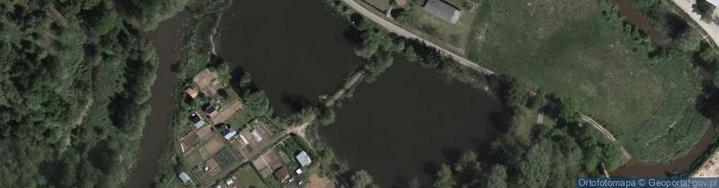 Zdjęcie satelitarne Stawy Janda - PZW