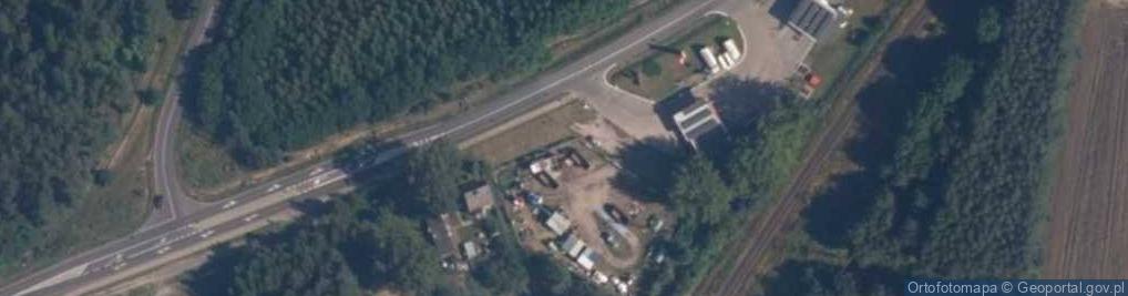 Zdjęcie satelitarne Bliska