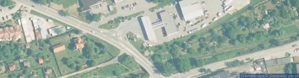 Zdjęcie satelitarne Orlen Car Max