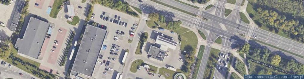 Zdjęcie satelitarne Orlen
