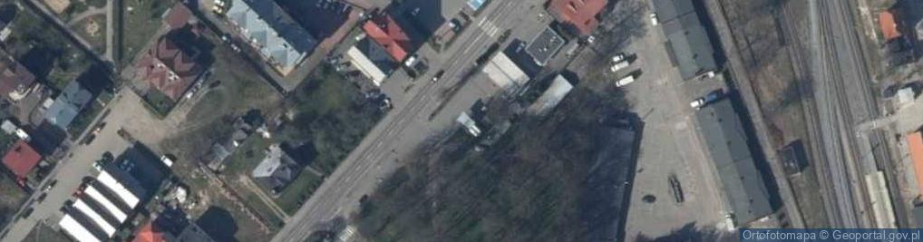 Zdjęcie satelitarne Polski Gaz