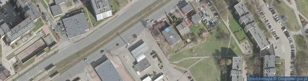 Zdjęcie satelitarne Stacja LOTOS