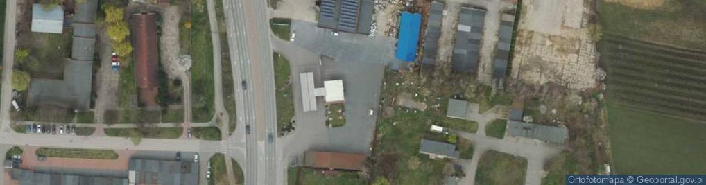 Zdjęcie satelitarne Stacja LPG