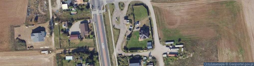 Zdjęcie satelitarne Stacja LPG