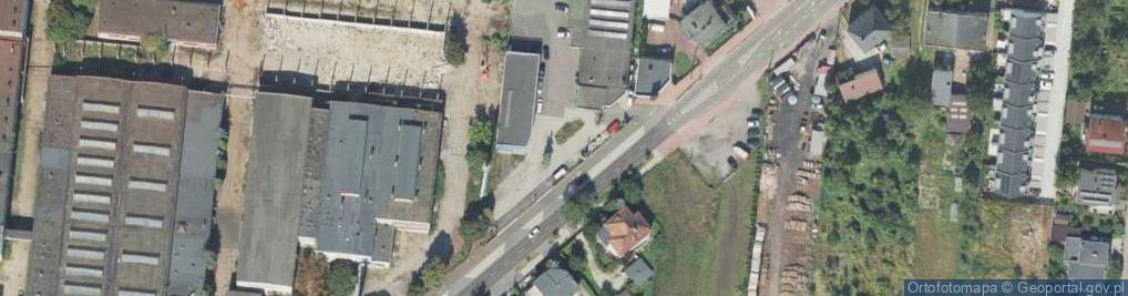 Zdjęcie satelitarne Stacja LPG