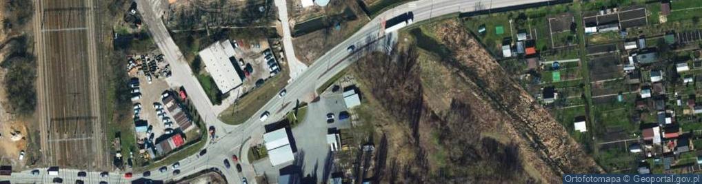 Zdjęcie satelitarne Stacja LPG