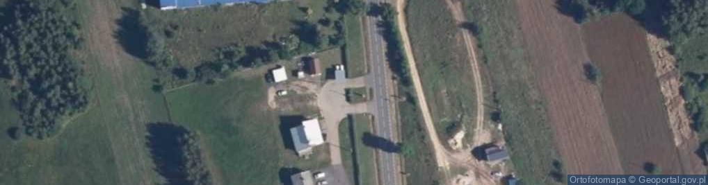 Zdjęcie satelitarne Stacja LPG