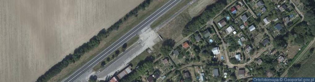 Zdjęcie satelitarne Stacja LPG