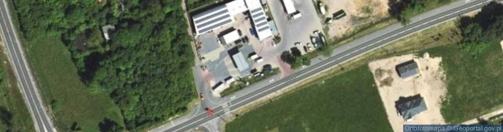Zdjęcie satelitarne Stacja LPG