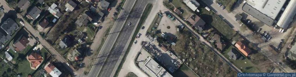 Zdjęcie satelitarne Stacja LPG