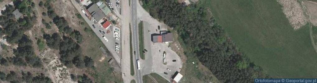 Zdjęcie satelitarne Stacja LPG
