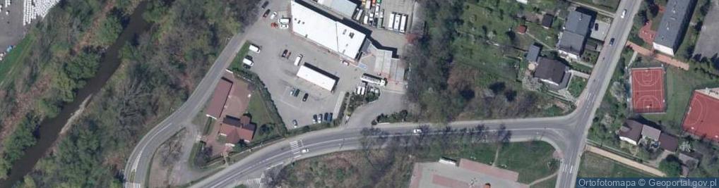 Zdjęcie satelitarne Stacja LPG