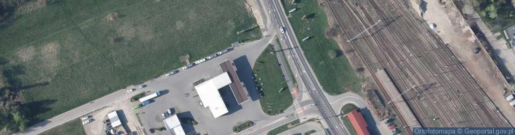 Zdjęcie satelitarne Stacja LPG