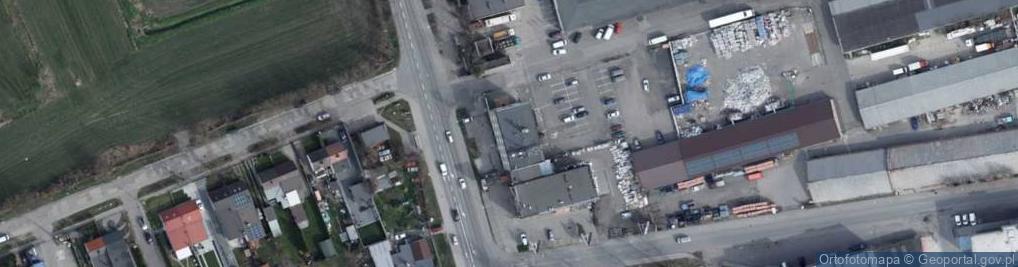 Zdjęcie satelitarne Stacja paliw LPG