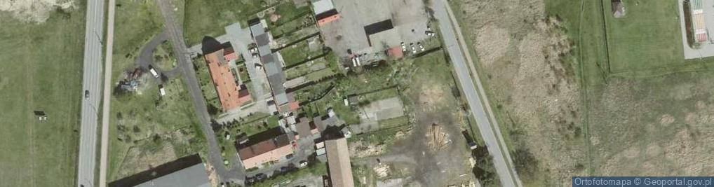 Zdjęcie satelitarne Stacja paliw PKS Wołów