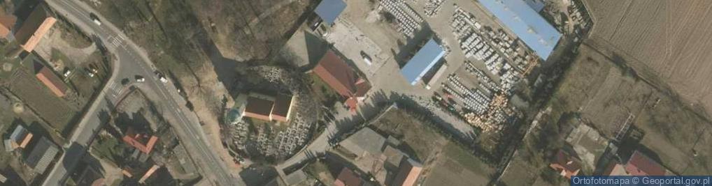Zdjęcie satelitarne Kamieniarstwo D&J Gromiec Export – Import Danuta Gromiec