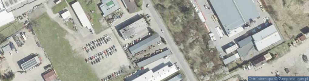 Zdjęcie satelitarne Jazgot - Wózki widłowe