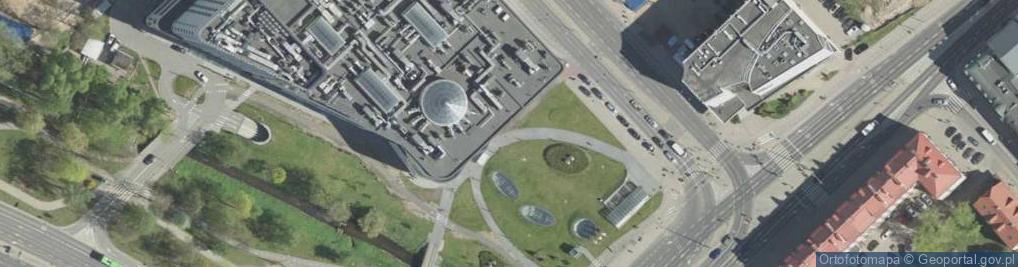 Zdjęcie satelitarne mBank - Oddział