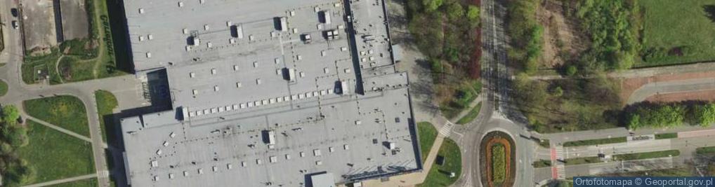 Zdjęcie satelitarne wpłatomat mBank
