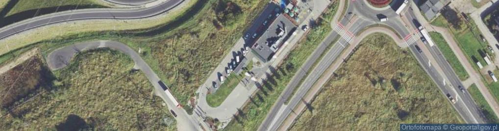 Zdjęcie satelitarne McDonald's