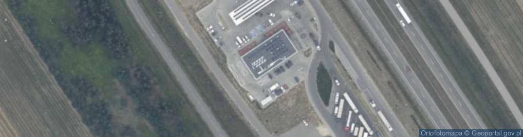 Zdjęcie satelitarne McDonald's