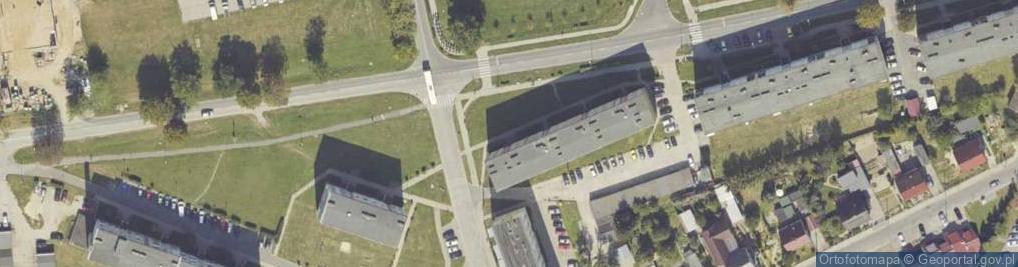 Zdjęcie satelitarne McDonald's