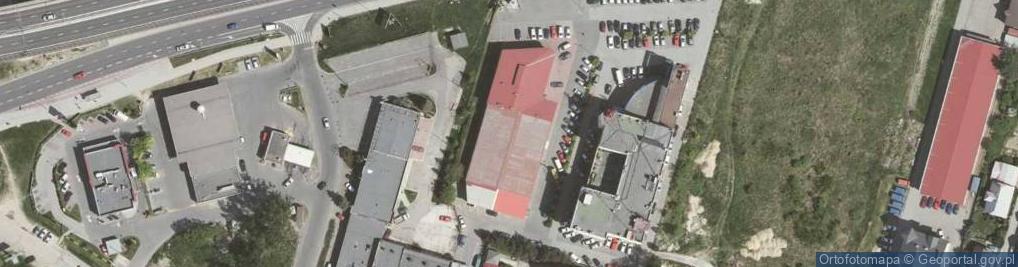 Zdjęcie satelitarne ABM SA Wyposażenie sklepów o/Kraków