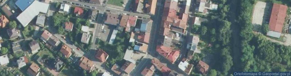 Zdjęcie satelitarne Alline