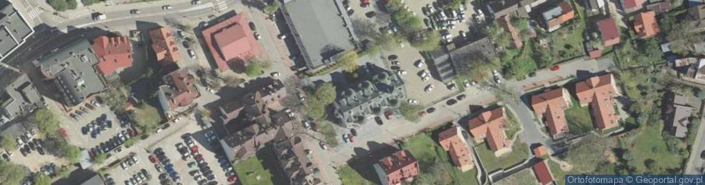 Zdjęcie satelitarne Antyki Pod Wieżą
