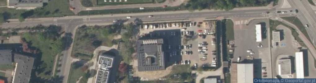 Zdjęcie satelitarne Centrum meblowe