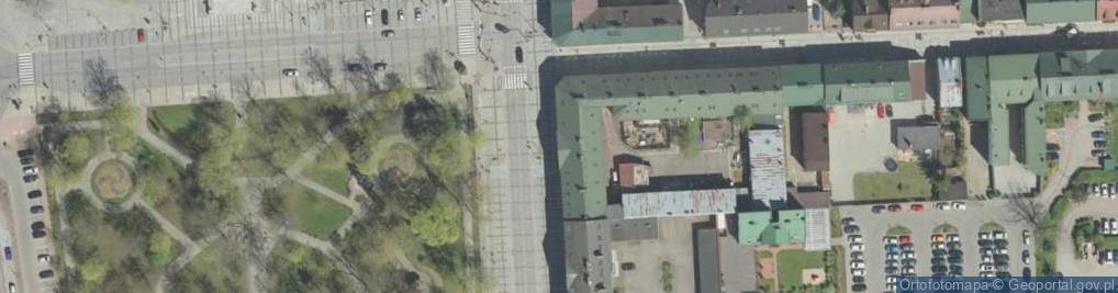 Zdjęcie satelitarne Indeco. Zabudowy na wymiar.