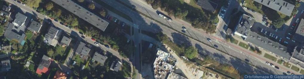 Zdjęcie satelitarne Kuchnie