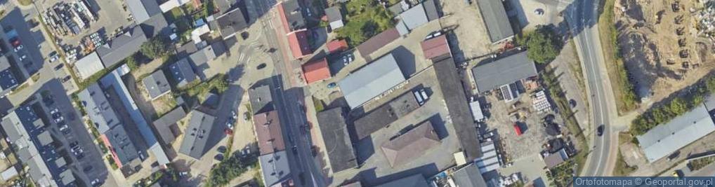 Zdjęcie satelitarne Meblogama