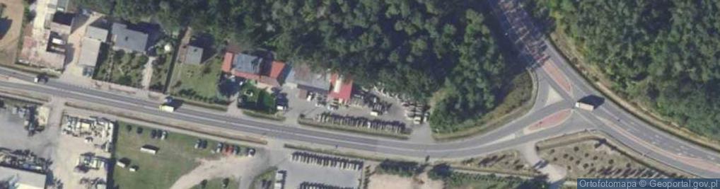 Zdjęcie satelitarne Paczka Meble