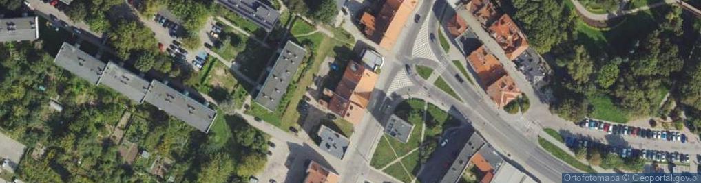 Zdjęcie satelitarne PH Wyposażenie Mieszkań S C Agnieszka Zagórska Wajzer Jacek Wajz