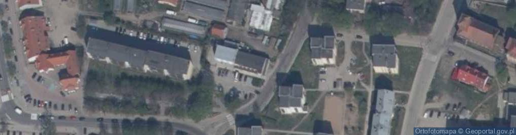 Zdjęcie satelitarne PHU Robex Sklep Meblowy ul B Prusa 1 11 600 Węgorzewo