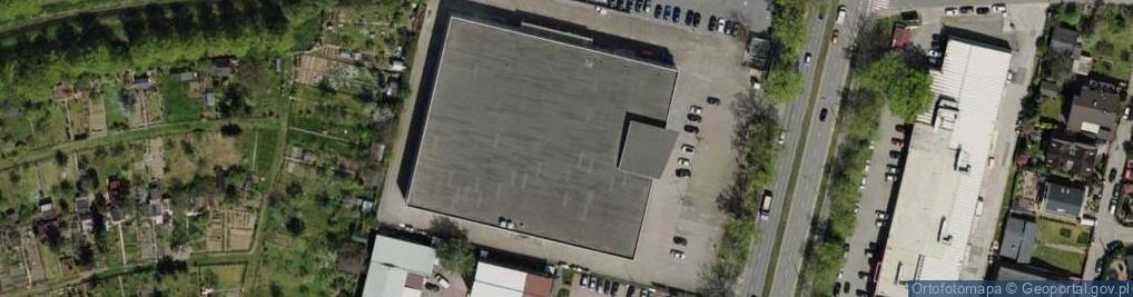 Zdjęcie satelitarne Senpo Wrocław, Giant Meble