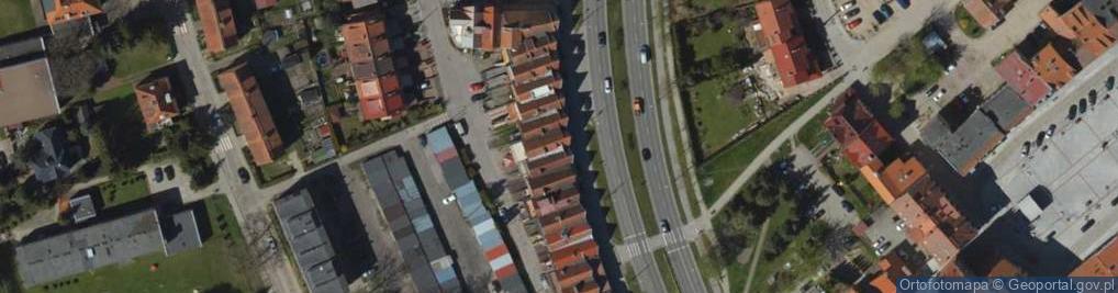 Zdjęcie satelitarne Sklep Przemysłowy Domgos S CH Jankiewicz K Cieślak