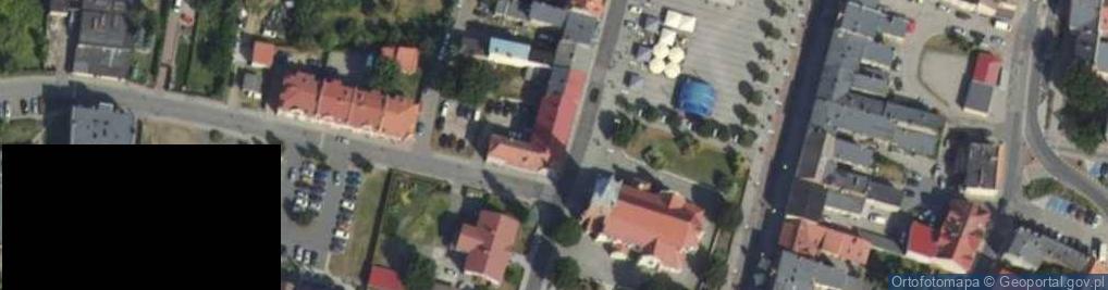 Zdjęcie satelitarne Sklep Wielobranżowy Leokadia Stróżyńska