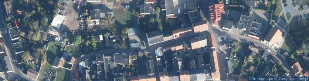 Zdjęcie satelitarne Szwedek i Roszkiewicz. Salon firmowy Black Red White