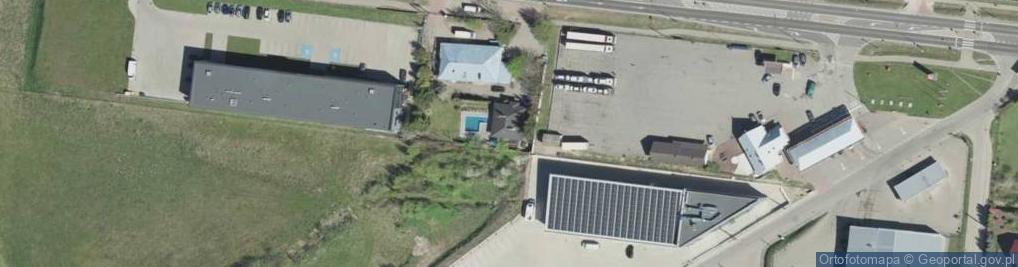 Zdjęcie satelitarne Szwedzka Chata