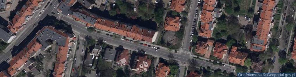 Zdjęcie satelitarne Tekstylia do domu - Dębowy Zaułek