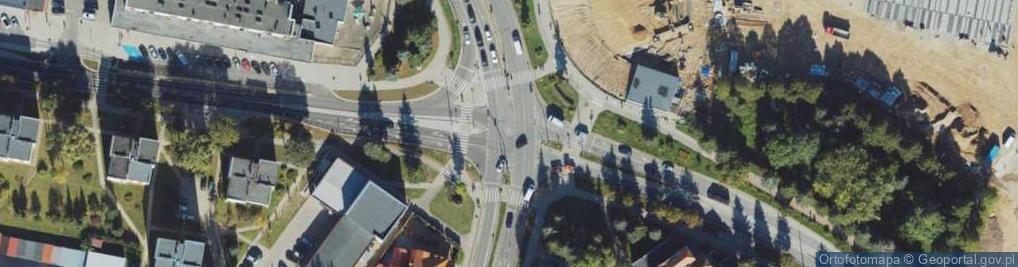Zdjęcie satelitarne Netia Bartoszyce światłowód TV-zamów usługi