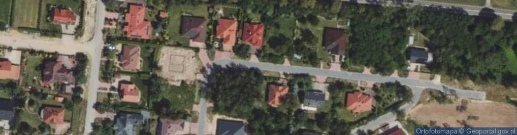 Zdjęcie satelitarne Netia Brwilno Światłowód